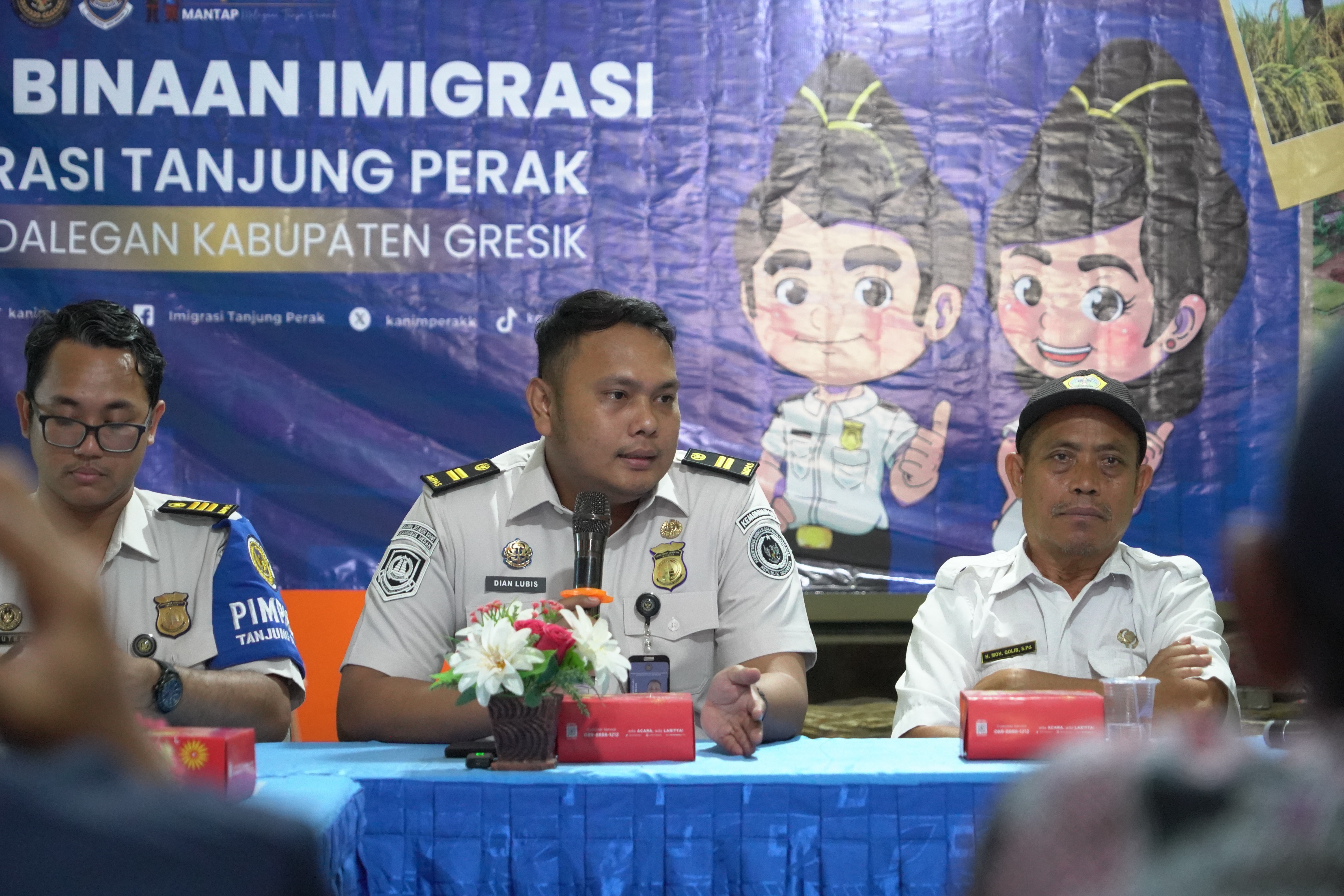 Imigrasi Tanjung Perak Dorong Pembentukan Desa Binaan Imigrasi di Gresik